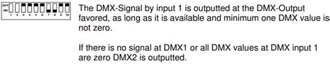 DMX4ALL DMX Merger XMG 51 High Speed DMX Merger User Manual