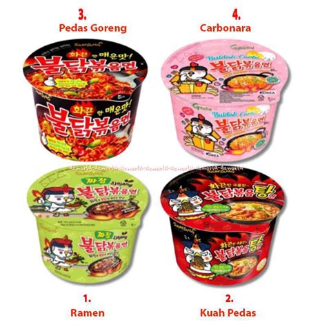 Jual Samyang Green 105gr Buldak Jjajang Hot Chiken Flavour Ramen Kemasan Cup Big Bowl Mie Instan