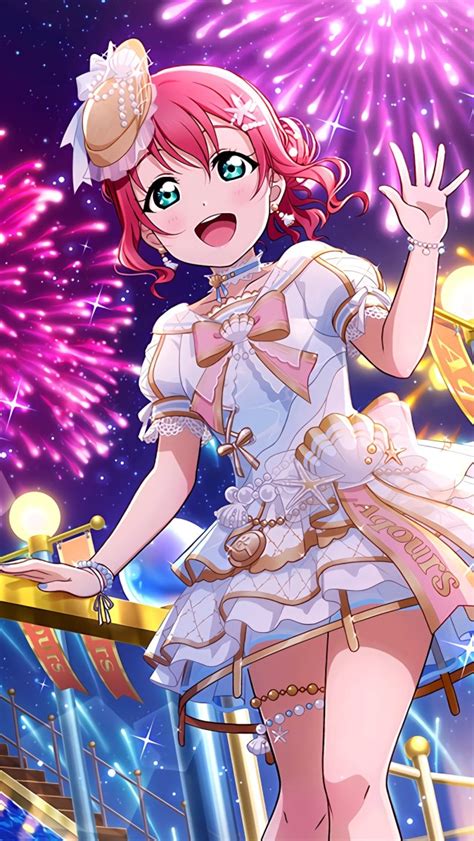 ラブライブ！サンシャイン Iphone壁紙・androidスマホ壁紙画像 1209 スクフェス 黒澤ルビィ アニメ壁紙ネット Pc