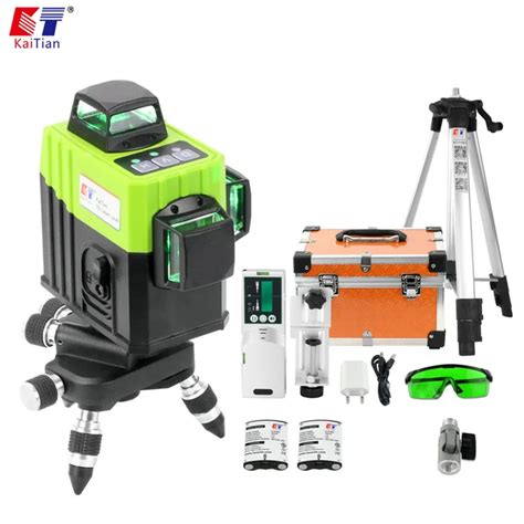 Kaitian Lines D Laser Level Tripod Self Leveling Cross Horizontal