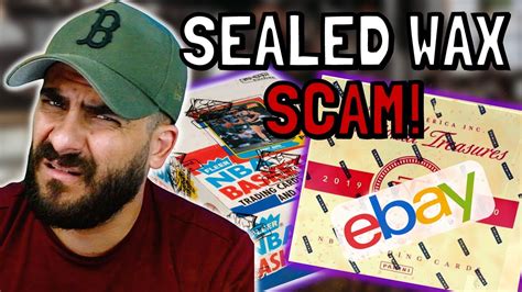 HUGE EBay Sealed Wax SCAM How Buyers Are Scamming SPORTS CARD