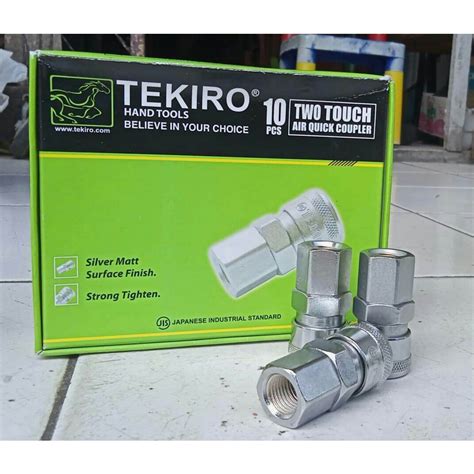 Jual Tekiro Quick Coupler Angin Sf Two Touch Nepel Sambungan