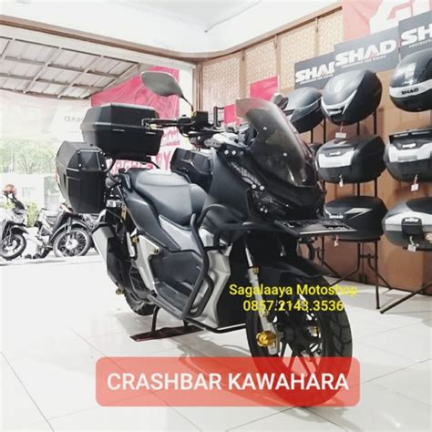 Jual Crash Bar Honda Adv Body Guard Turbular Pelindung Body Brixton