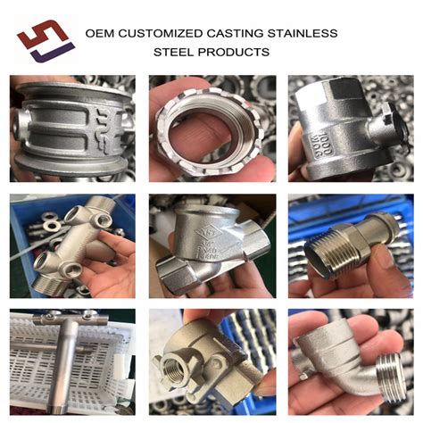 Ningbo Suijin Custom Stainless Steel Thread Casting Pipe Fitting