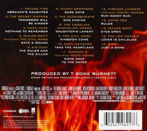 The Hunger Games Songs From District 12 And Beyond