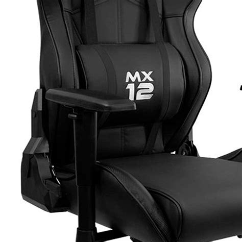 Cadeira Gamer MX Twelve Preta Mymax Cadeira Gamer Magazine Luiza