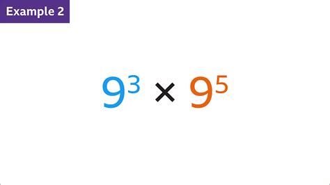 Laws Of Indices For Multiplication And Division Bbc Bitesize