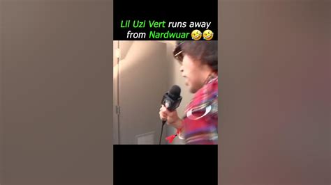 Lil Uzi Vert Runs Away From Nardwuar🤣🤣‼ Shorts Youtube