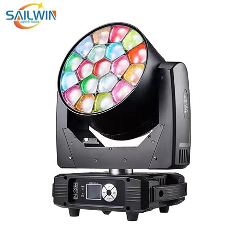 Sailwin New X W Lyre Rgb Led Moving Head Big Eye Light China Led