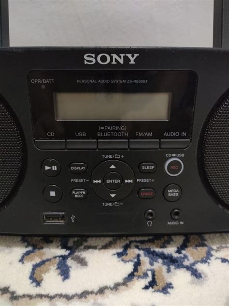 Sony ZS-RS60BT Audio System, Audio, Portable Music Players on Carousell