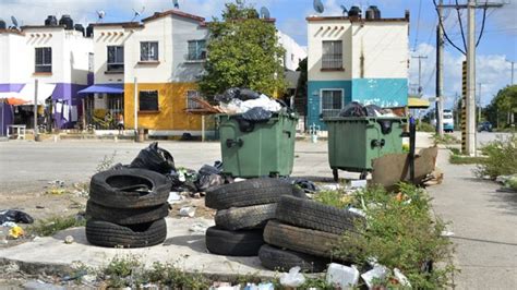 La acumulación de basura en Cancún supera la media nacional