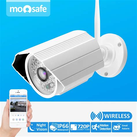 Onvif IP camera WIFI Megapixel 1.0MP 1280 * 720p HD Outdoor Wireless ...