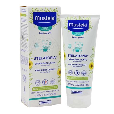 Jual Mustela Stelatopia Emollient Cream 200ml Shopee Indonesia