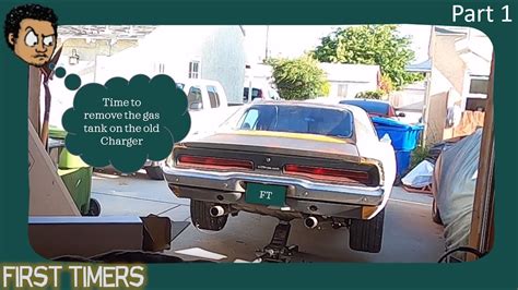 Taking Out The Fuel Tank On A 1969 Charger Youtube