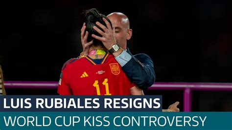 Spanish FA president Luis Rubiales resigns over World Cup kiss ...