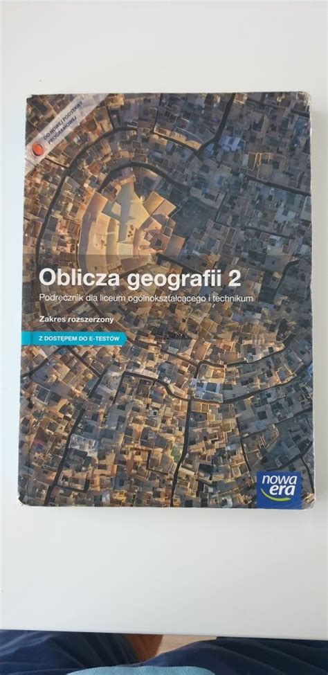 Podr Cznik Oblicza Geografi Warszawa Bia O Ka Olx Pl