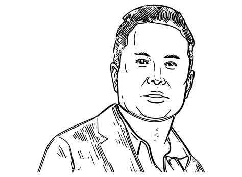 Desenhos de Elon Musk Coloring Pages e Imprimir - Pintar Grátis Online
