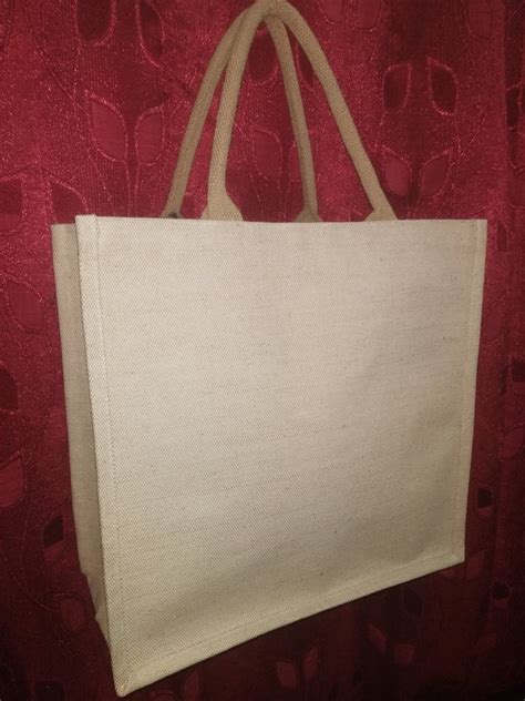 Casual Plain Juco Fabric Shopping Bag Capacity 10kg At Rs 65 Piece In