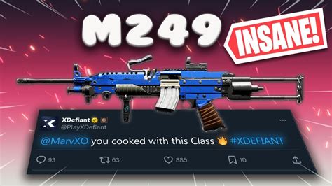 The Insane M249 Class Setup In Xdefiant Best M249 Class Setup