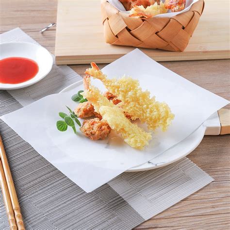 Sheet Pack Oil Absorbing Paper For Fried Food Tempura Kitchen Food