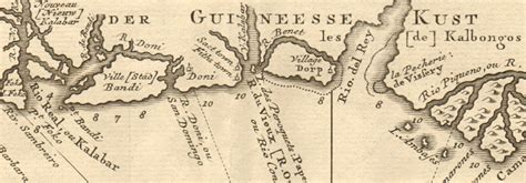 Carte du Golfe de Guinée et les costes comprises entre le Cap Formosa