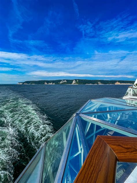 Mein Schiff 7 Spektakuläre Drehung vor Rügen