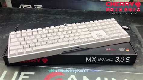 Cherry Mx Board S Rgb Youtube