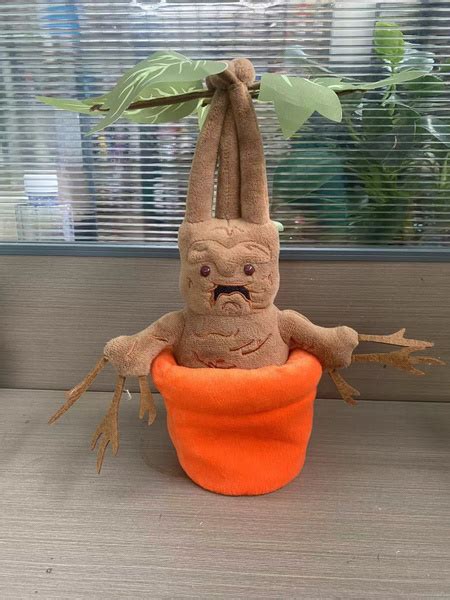 Мягкая игрушка Корень Мандрагоры из Гарри Поттера в горшочке купить на ...