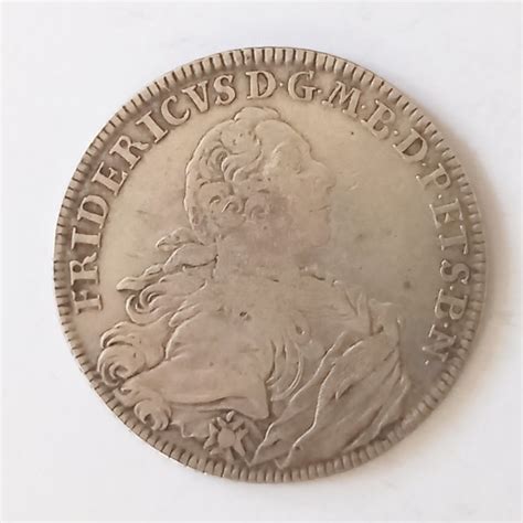 Germany Prussia Friedrich II 1735 1763 1 Reichstaler Leichter