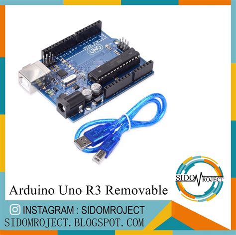 Jual Arduino Uno R3 DIP ATMEGA 328P Free USB Kabel SidoMroject