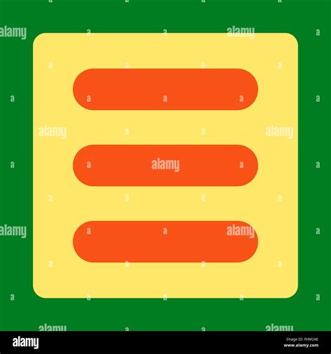 Stack Flat Orange And Yellow Colors Rounded Button Stock Photo Alamy