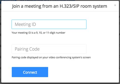 Joining Via Pairing With A Siph323 Device Zoom Support