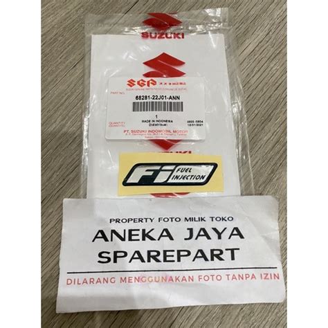 Jual Logo Emblem Fi Fuel Injection Satria Fu Fi Injeksi Nex Address