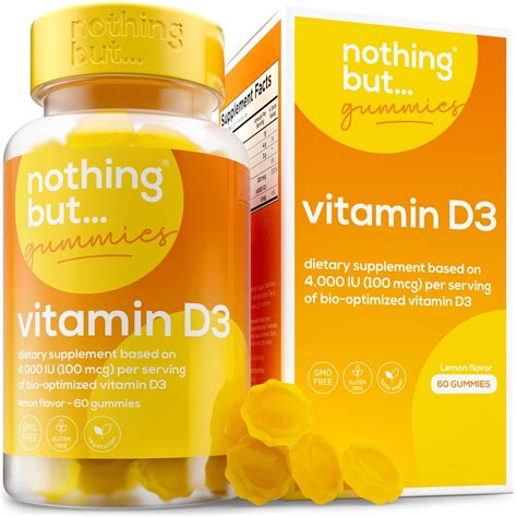 Vitamin D3 Gummies by Nothing But… – Medaid