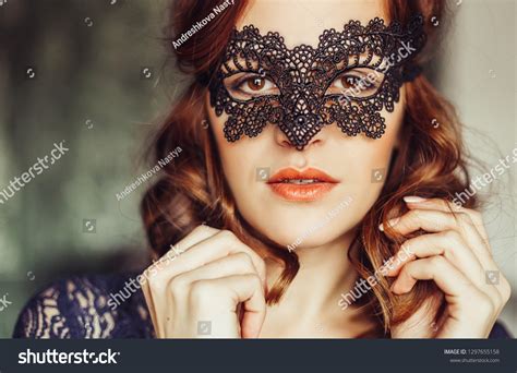 Sexy Portrait Brunette Elegant Girl Sexy Stock Photo 1297655158 Shutterstock