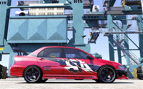 Mitsubishi Lancer Evolution The Fast And The Furious Tokyo Drift GTA5