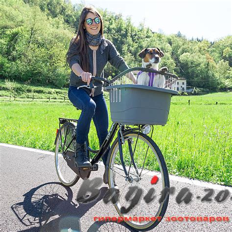Купить Контейнер для перевозки животных на руле велосипеда Ferplast ...