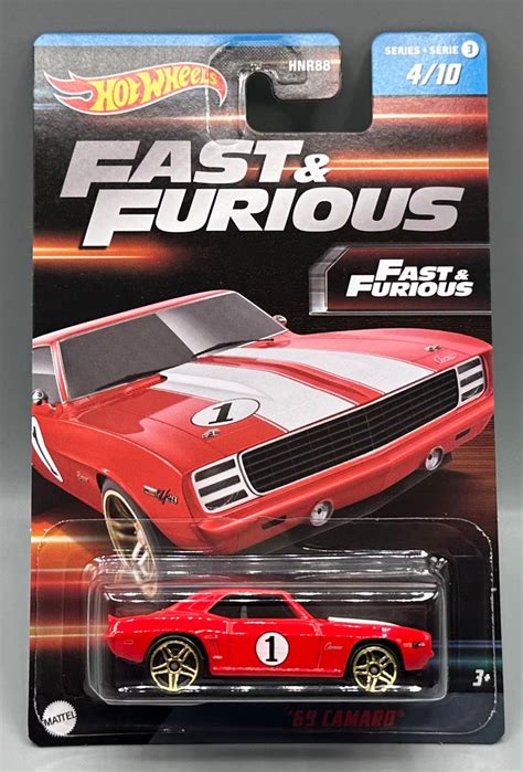 Hot Wheels Fast And Furious Series 3 69 Camaro Hw Models Ltd