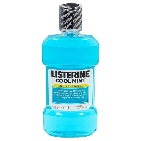 Enjuague Bucal Listerine Cool Mint Ml Justo S Per A Domicilio