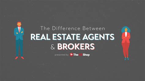 The Difference Between Real Estate Agents And Brokers The Ce Shop Youtube