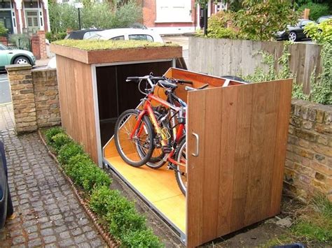 Гараж для велосипеда | Outdoor bike storage, Bike storage, Bike storage ...