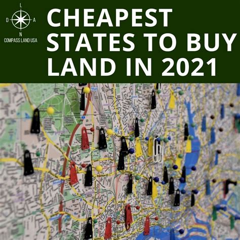 Cheapest States to Buy Land in 2021 | Compass Land USA