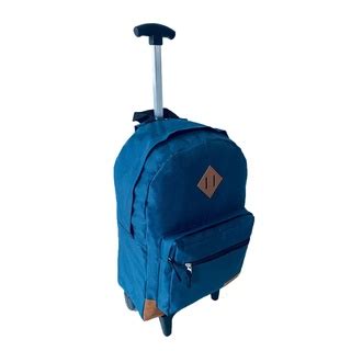 Mochila Rodinha Adulto Viagens Trabalho Escola Shopee Brasil