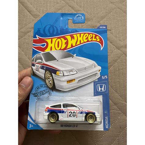 Hot Wheels Car Model Scale HONDA CR X Shopee Malaysia