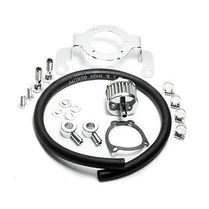 Breather Kit For Harley Big Twins With CV Carburator For Harley David