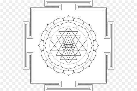 Sri Yantra Yantra S Mbolo Png Transparente Gr Tis