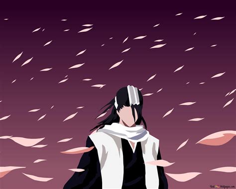 Bleach Byakuya Kuchiki Minimalist 8k Wallpaper Download