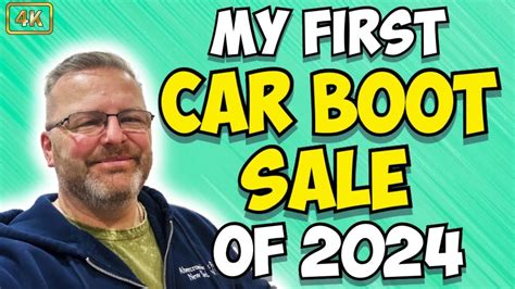 My First Car Boot Sale Of 2024 Ep 215 YouTube