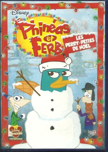 Dvd Walt Disney Phineas Et Ferb Les Perry Peties De No L Comme