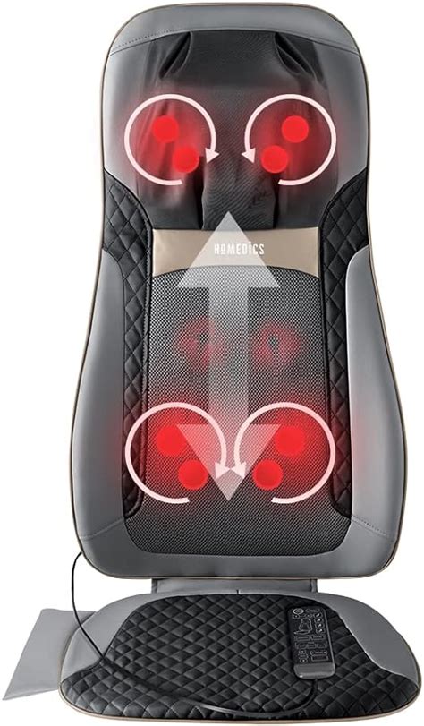 Homedics Back Massager With Heat Shiatsu Elite Ii Heated